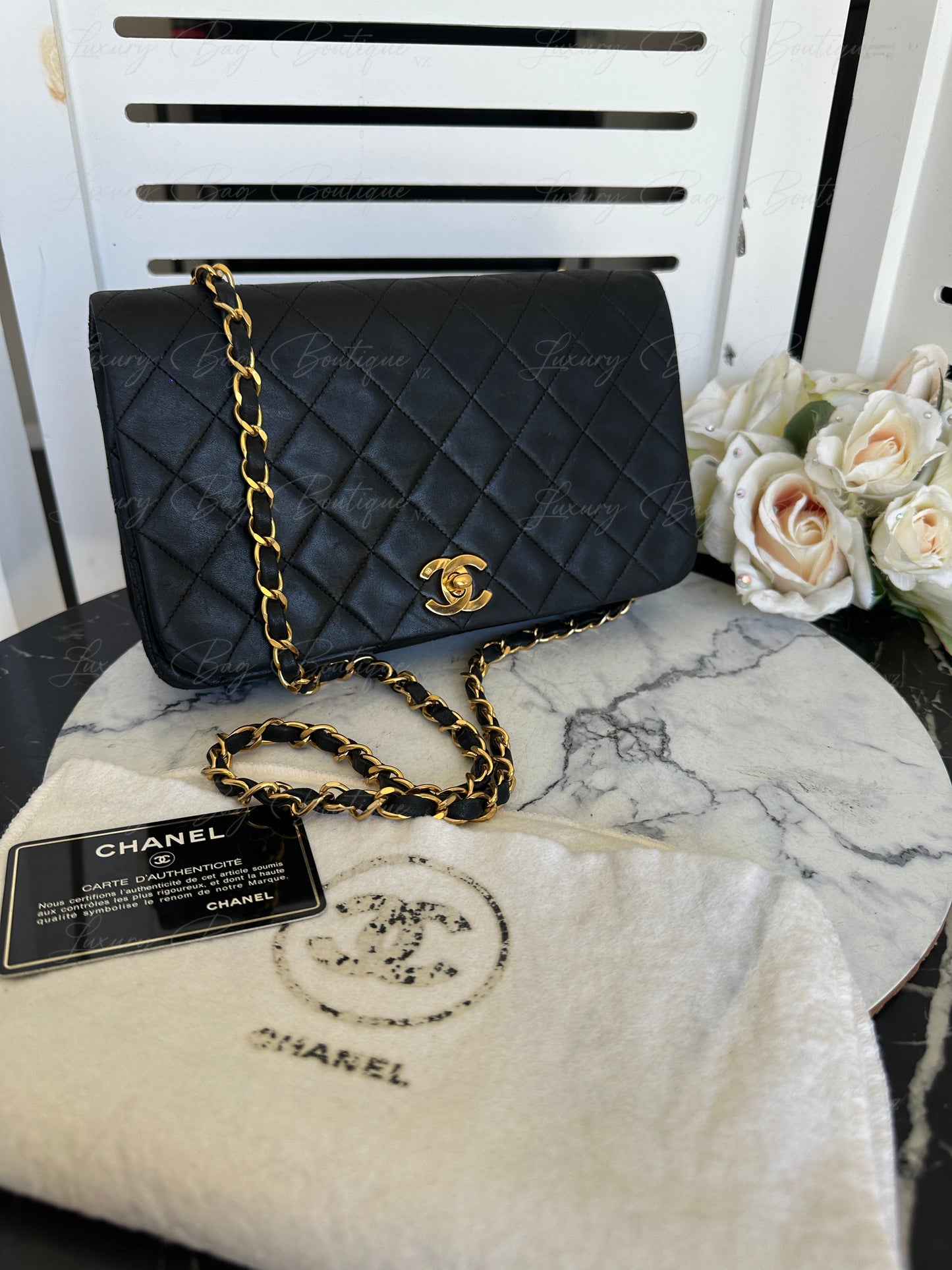 Chanel Vintage Single Flap 24k