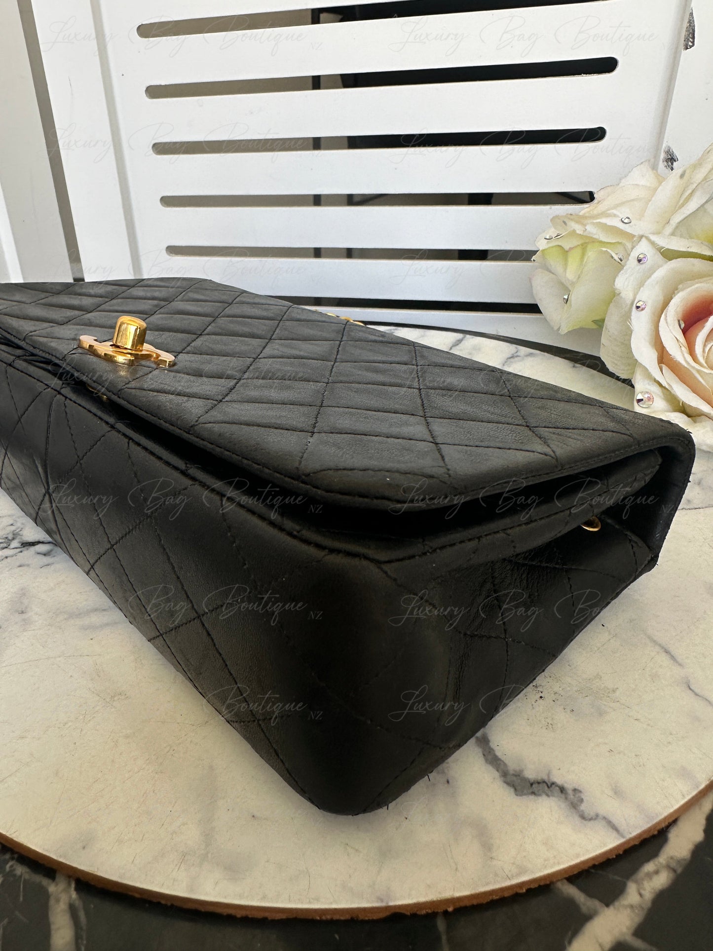 Chanel Vintage Single Flap 24k