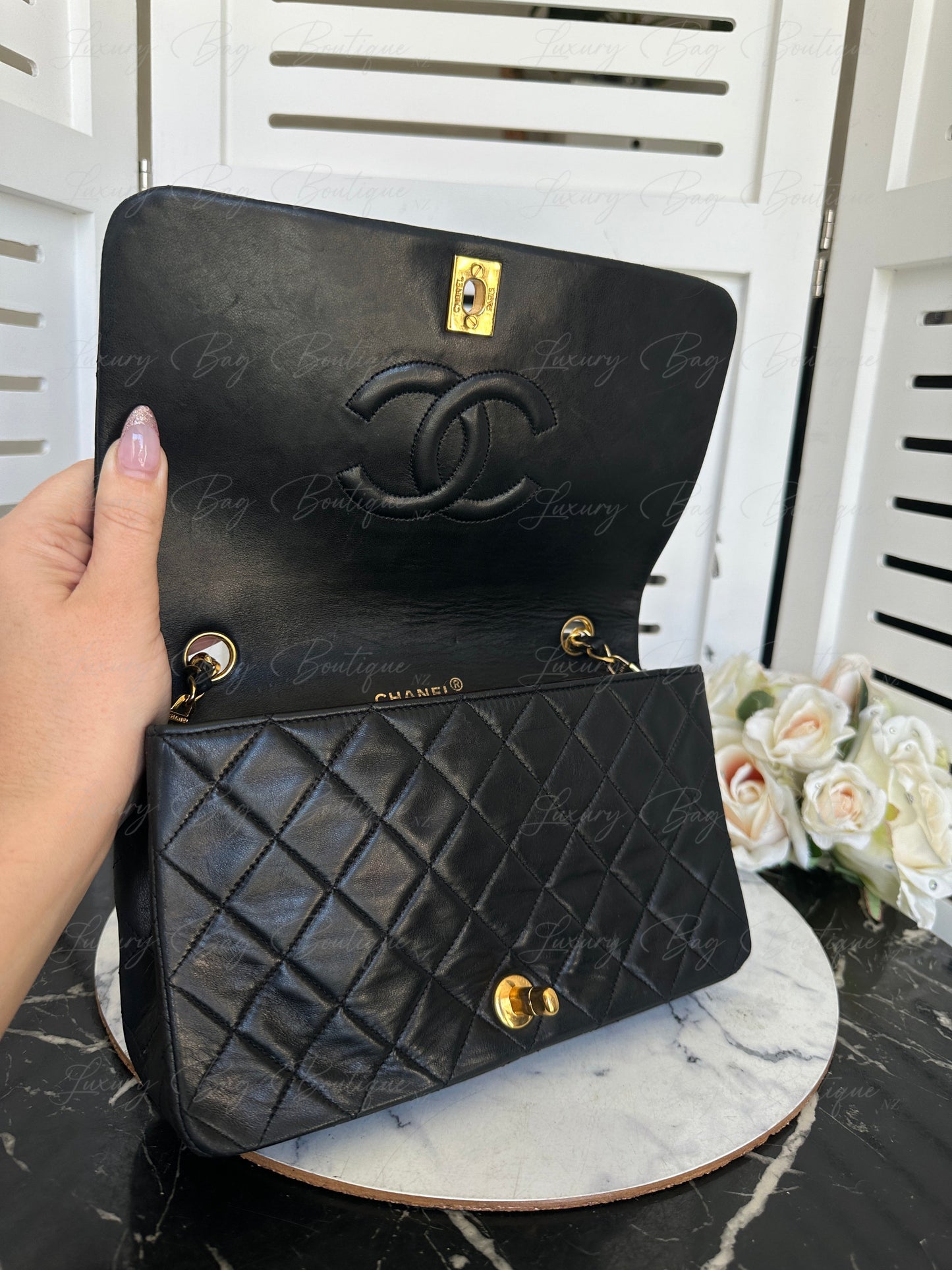 Chanel Vintage Single Flap 24k