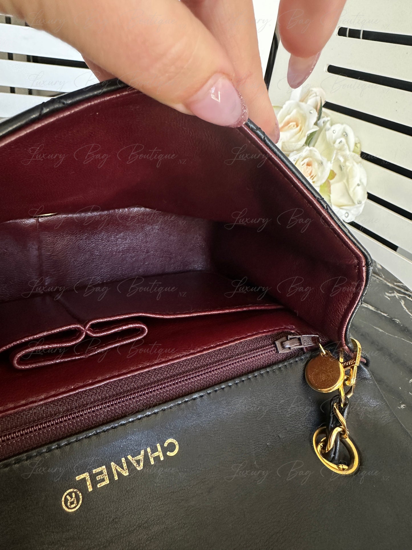 Chanel Vintage Single Flap 24k