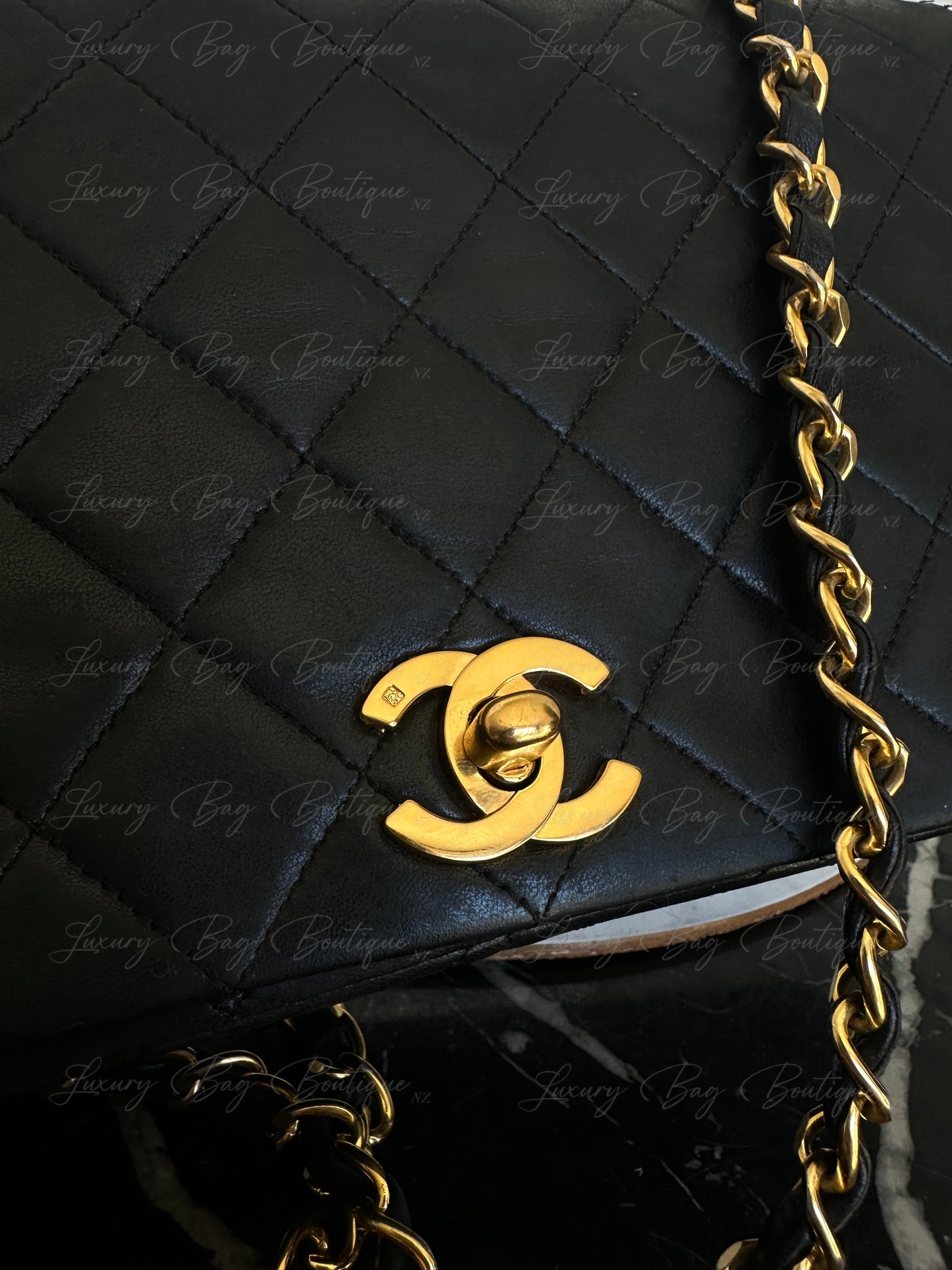 Chanel Vintage Single Flap 24k