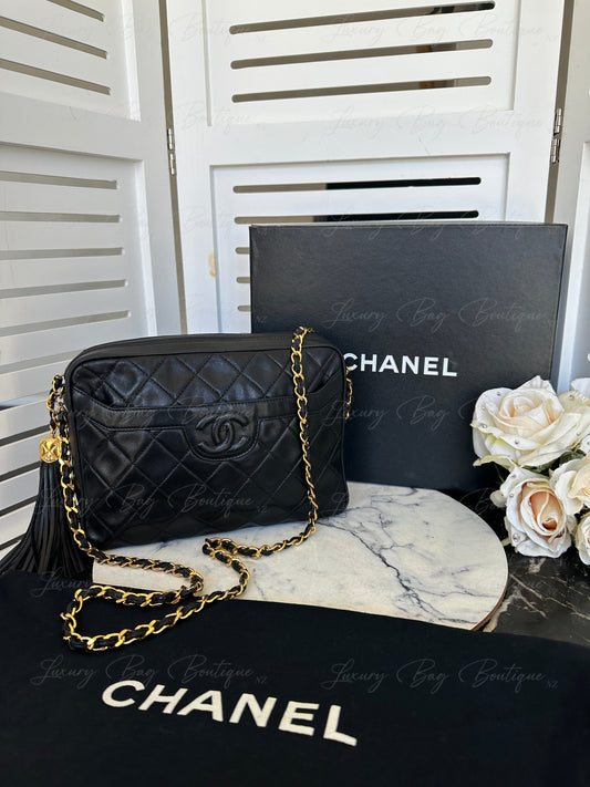 Chanel Camera Tassel Bag