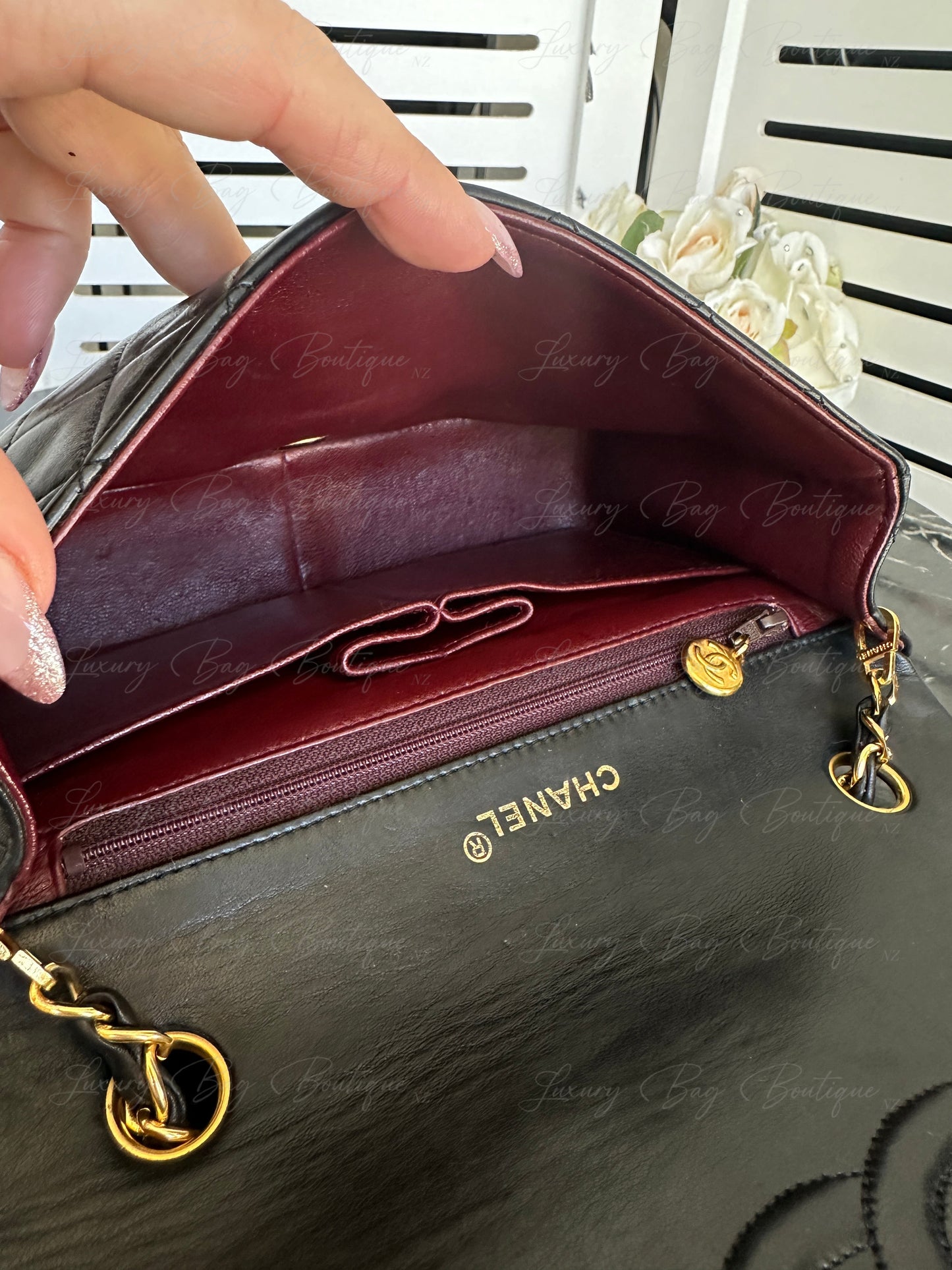 Chanel Vintage Single Flap 24k