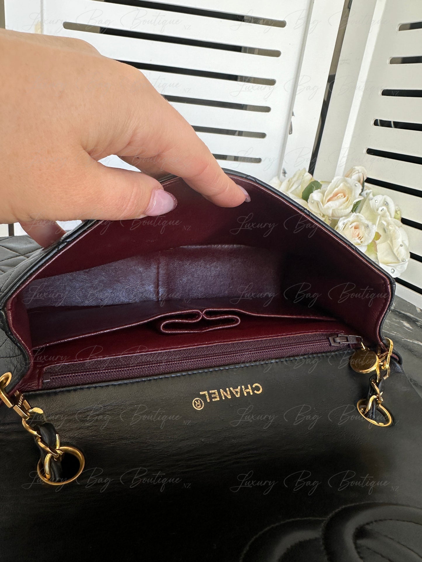 Chanel Vintage Single Flap 24k