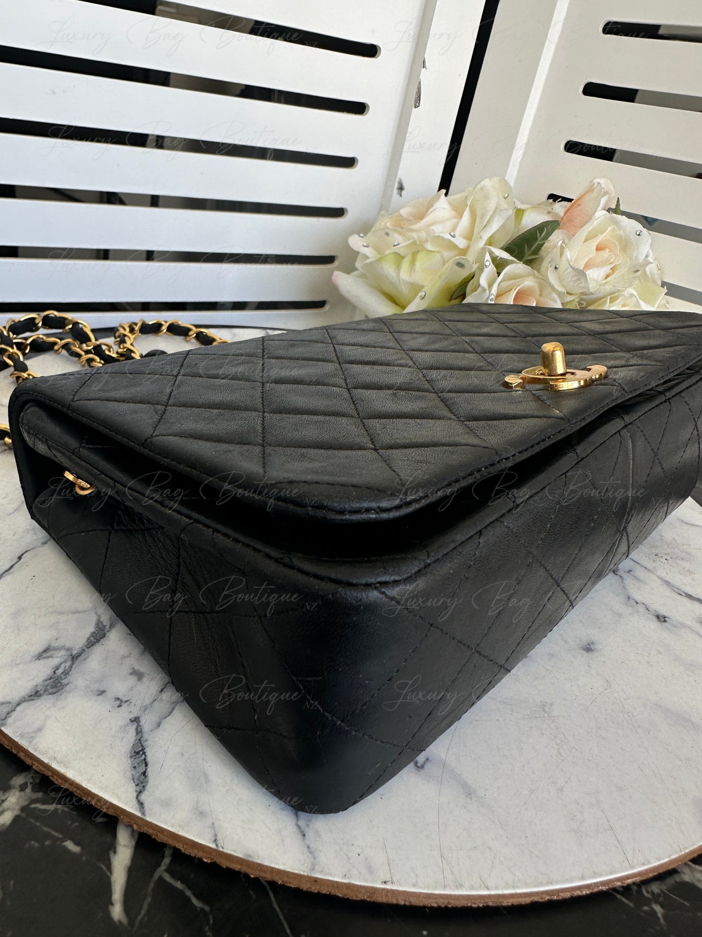 Chanel Vintage Single Flap 24k