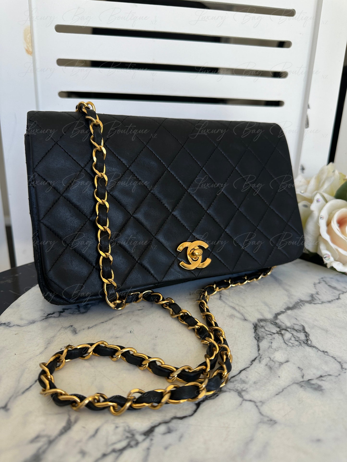 Chanel Vintage Single Flap 24k