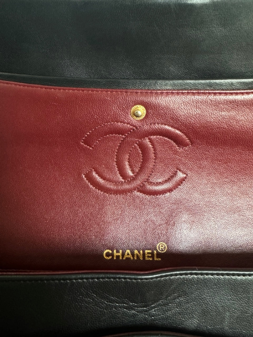 Chanel Vintage 24k Double Flap