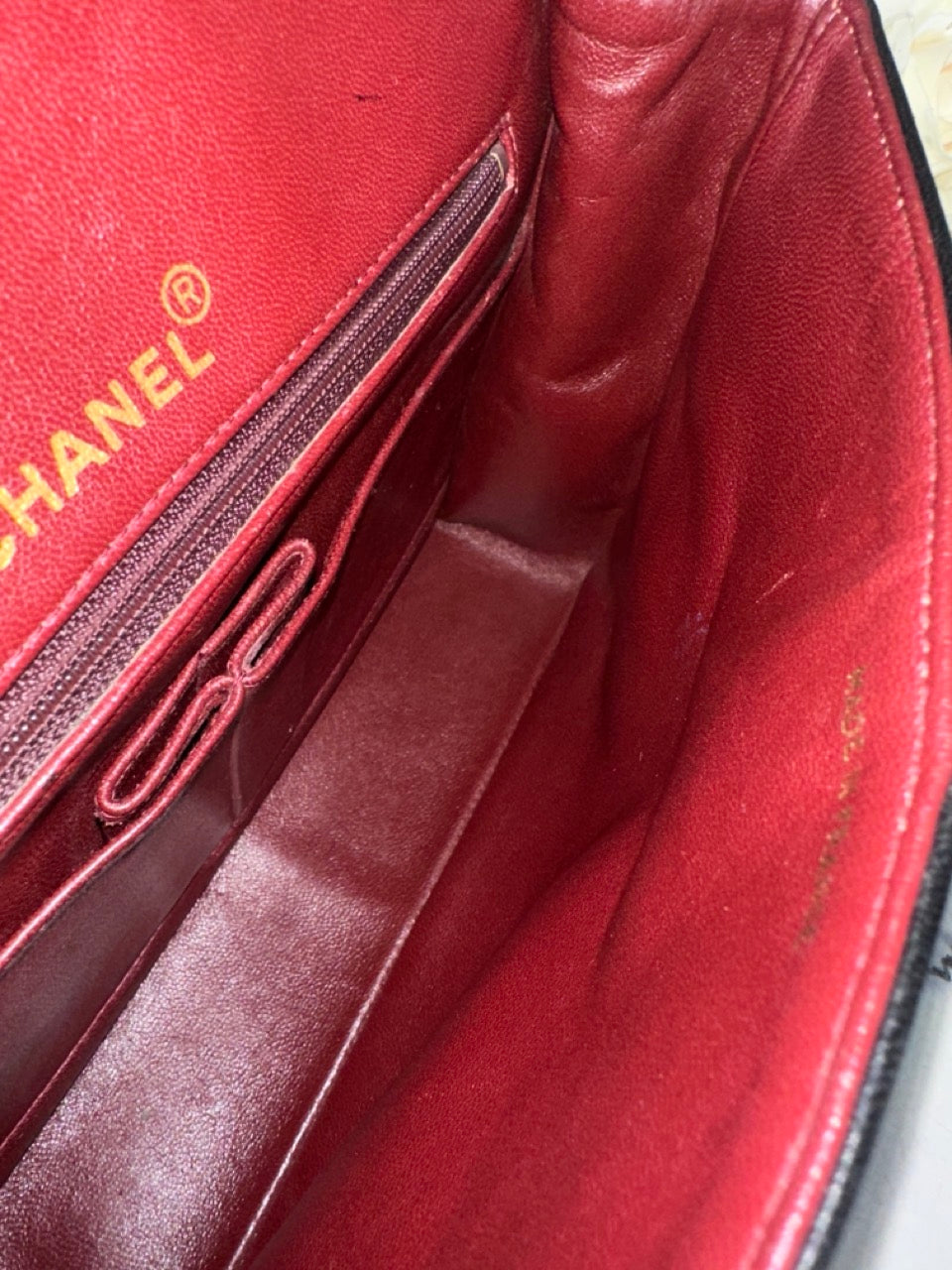 Chanel Vintage 24k Double Flap