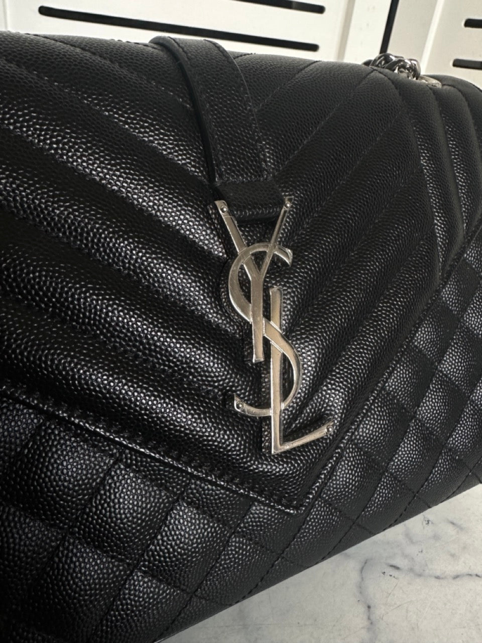 YSL Tri-Quilt Medium Envelope