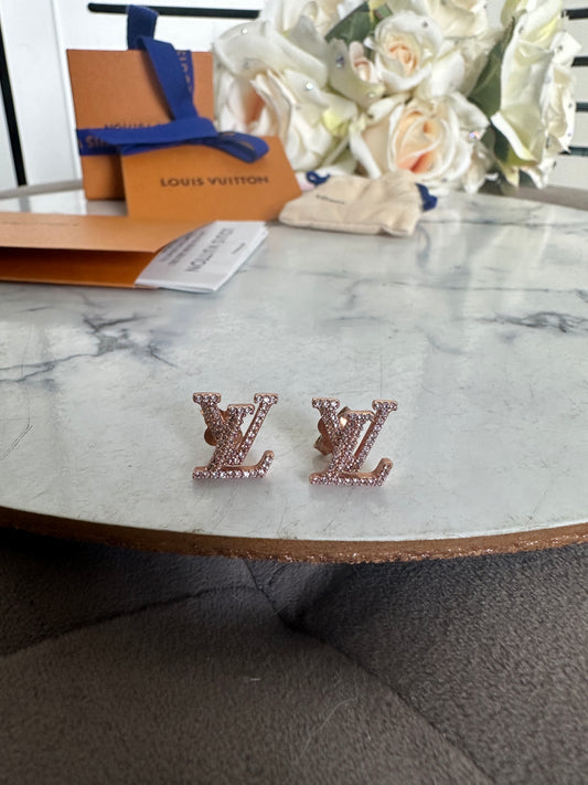 Louis Vuitton Iconic Earrings Blush - Rose Gold