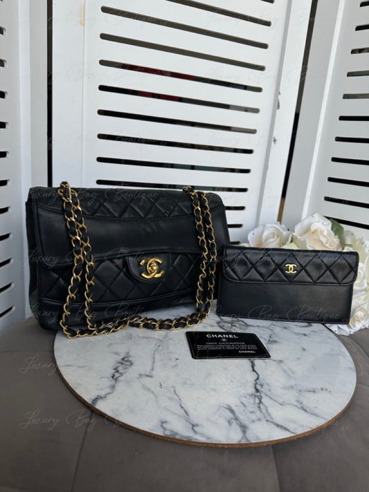 Chanel Vintage Flap w Removable Pouch