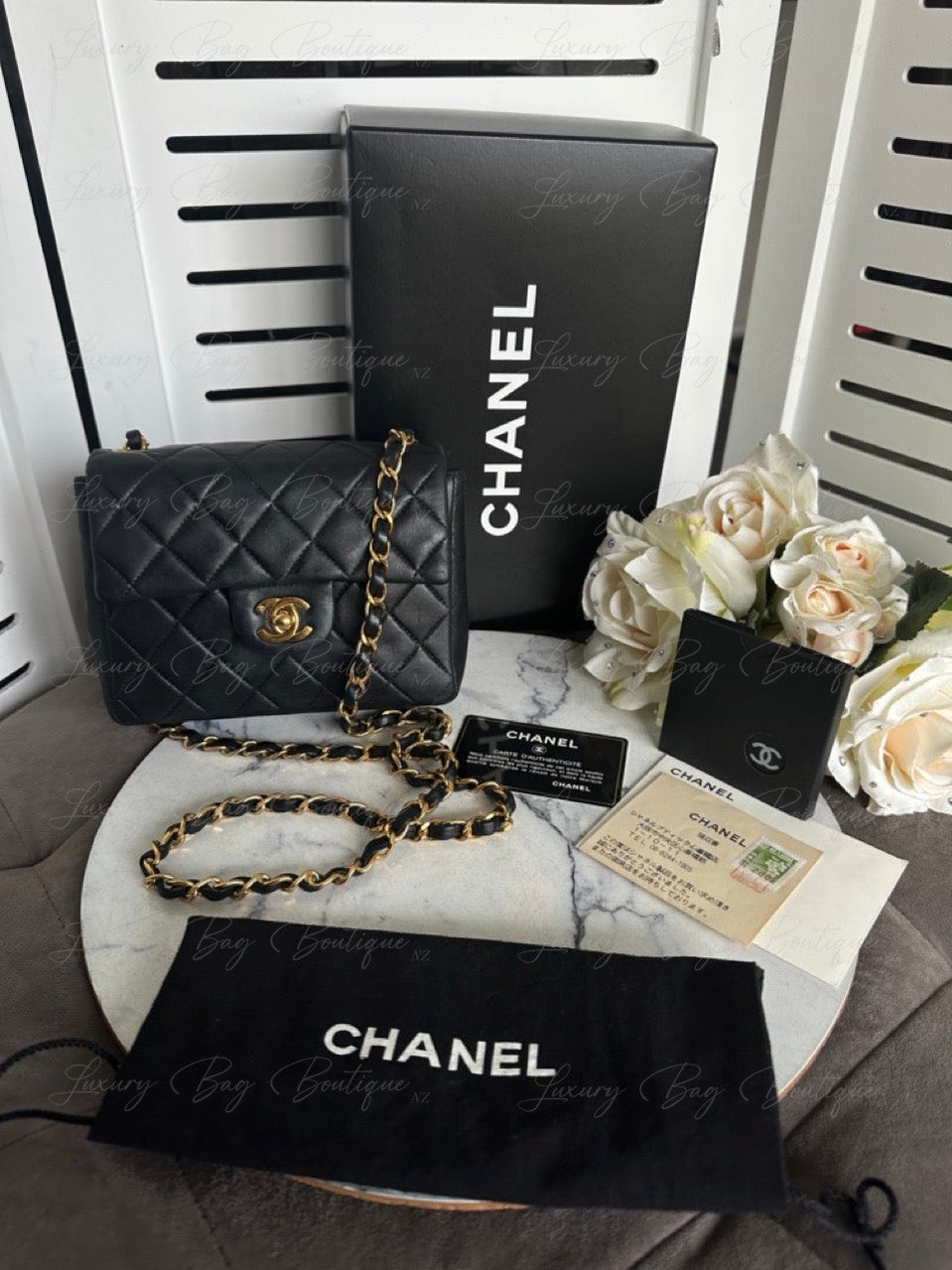 Chanel Vintage Classic Mini 24k