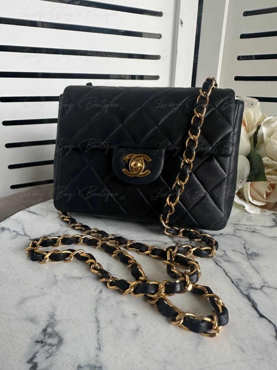 Chanel Vintage Classic Mini 24k