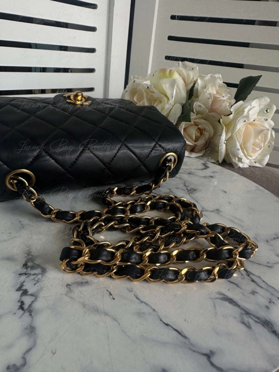 Chanel Vintage Classic Mini 24k