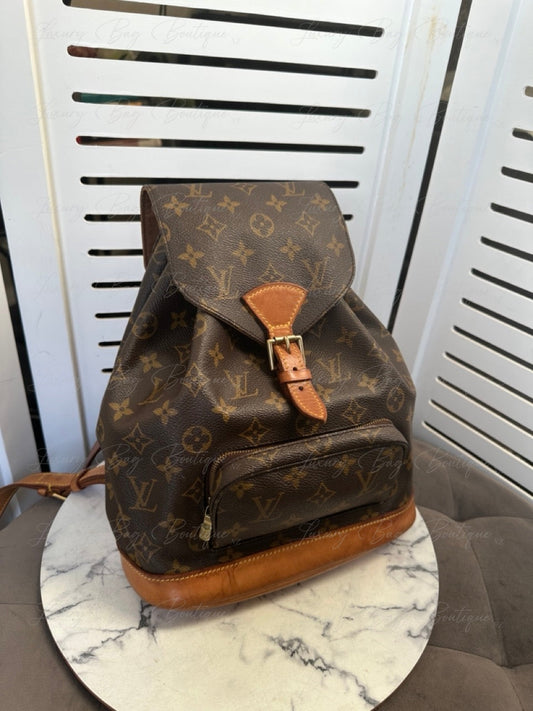 Louis Vuitton Montsouris MM Vintage Backpack