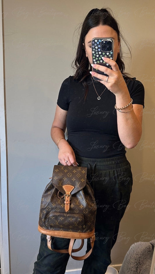 Louis Vuitton Montsouris MM Vintage Backpack