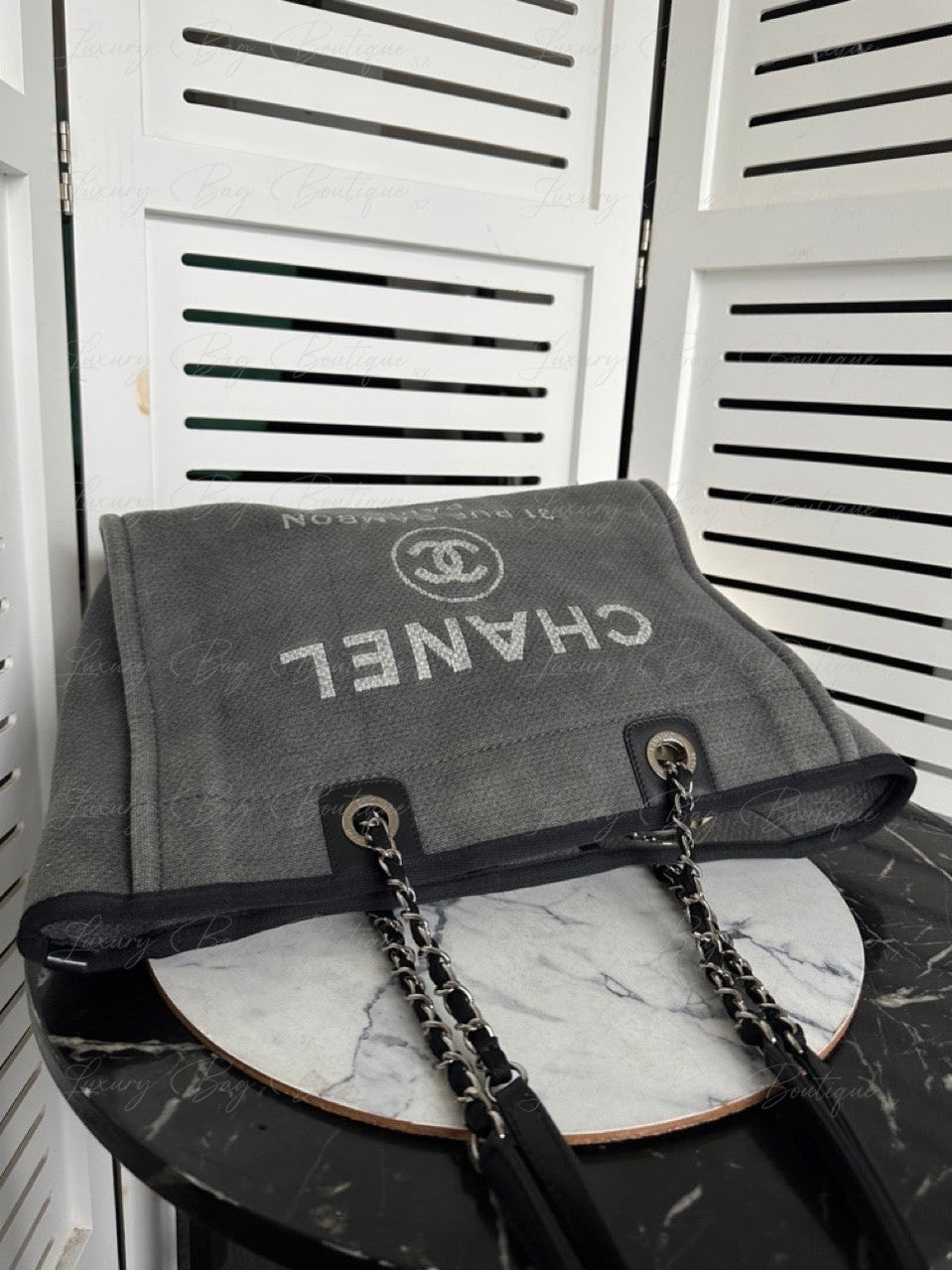 Chanel Small Deauville Tote