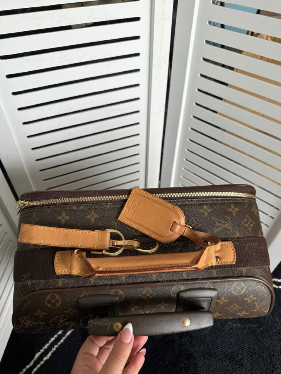 Louis Vuitton Pegase Light 55 Carry On Suitcase