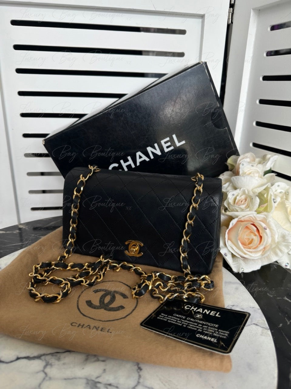 Chanel Vintage Mini 24k Lambskin