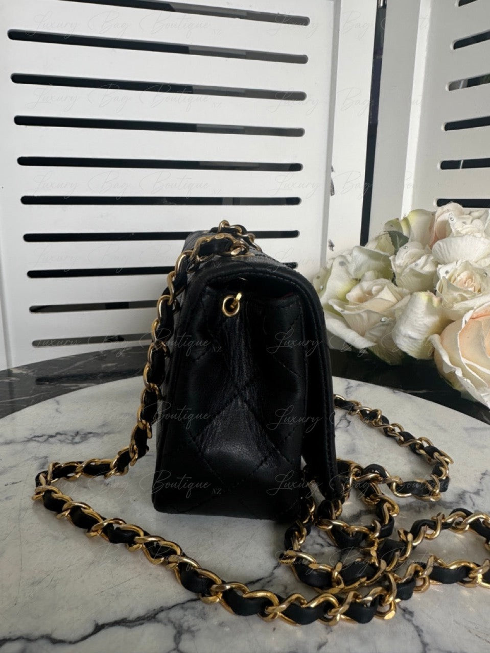 Chanel Vintage Mini 24k Lambskin