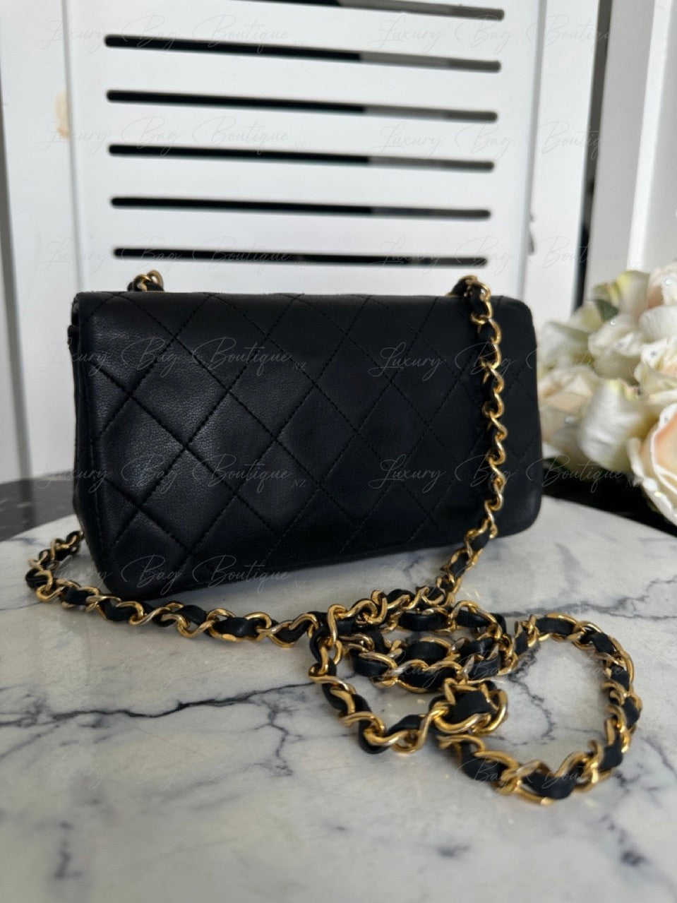 Chanel Vintage Mini 24k Lambskin