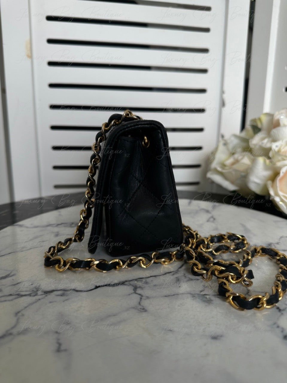 Chanel Vintage Mini 24k Lambskin