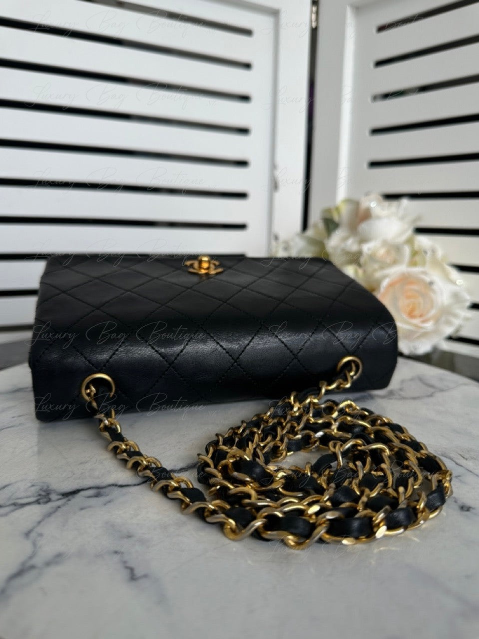 Chanel Vintage Mini 24k Lambskin