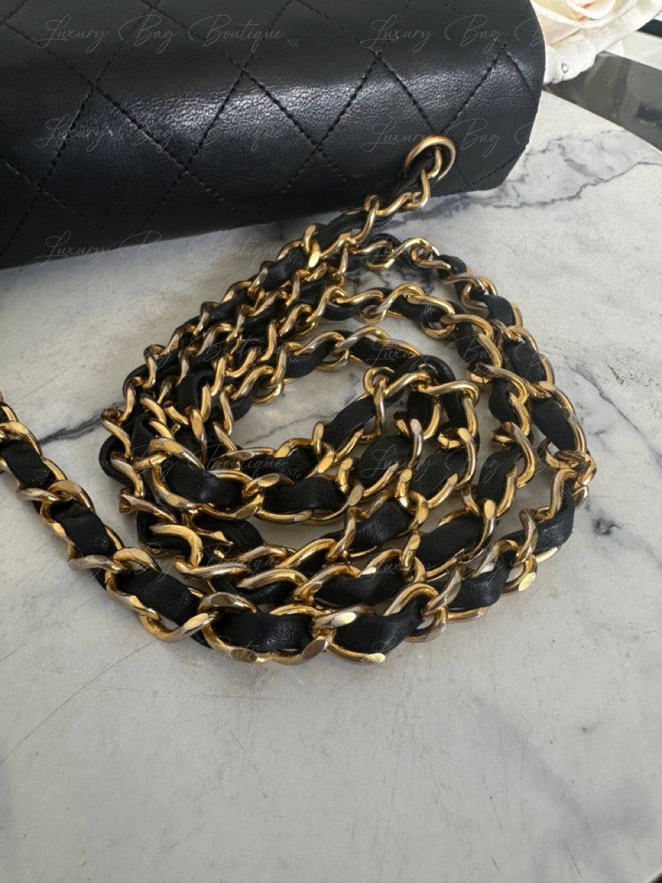 Chanel Vintage Mini 24k Lambskin