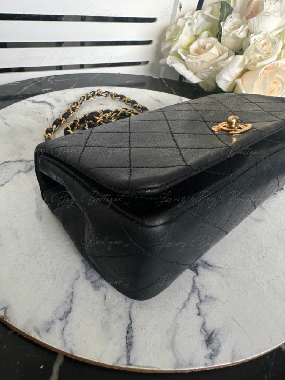 Chanel Vintage Mini 24k Lambskin