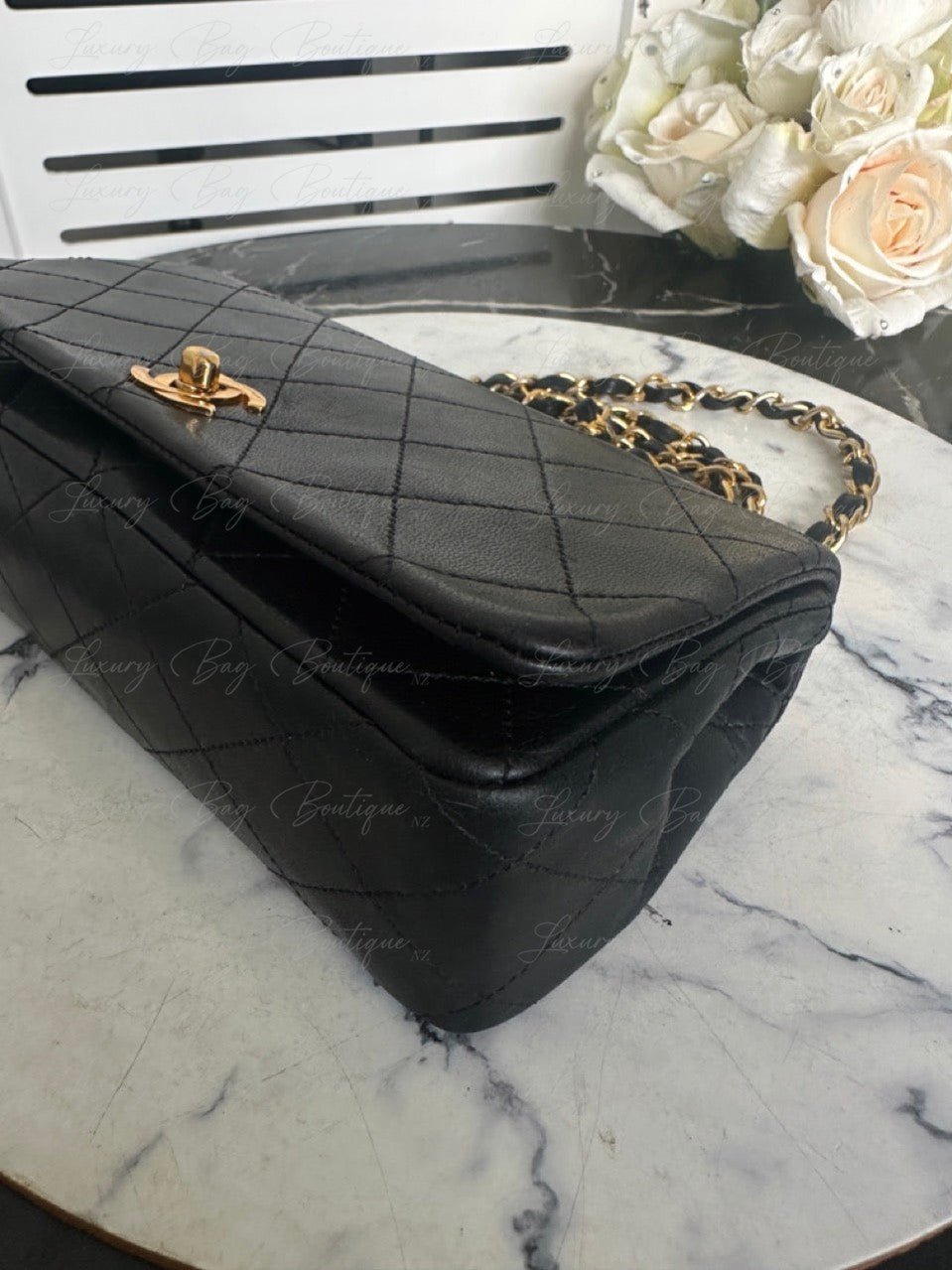 Chanel Vintage Mini 24k Lambskin