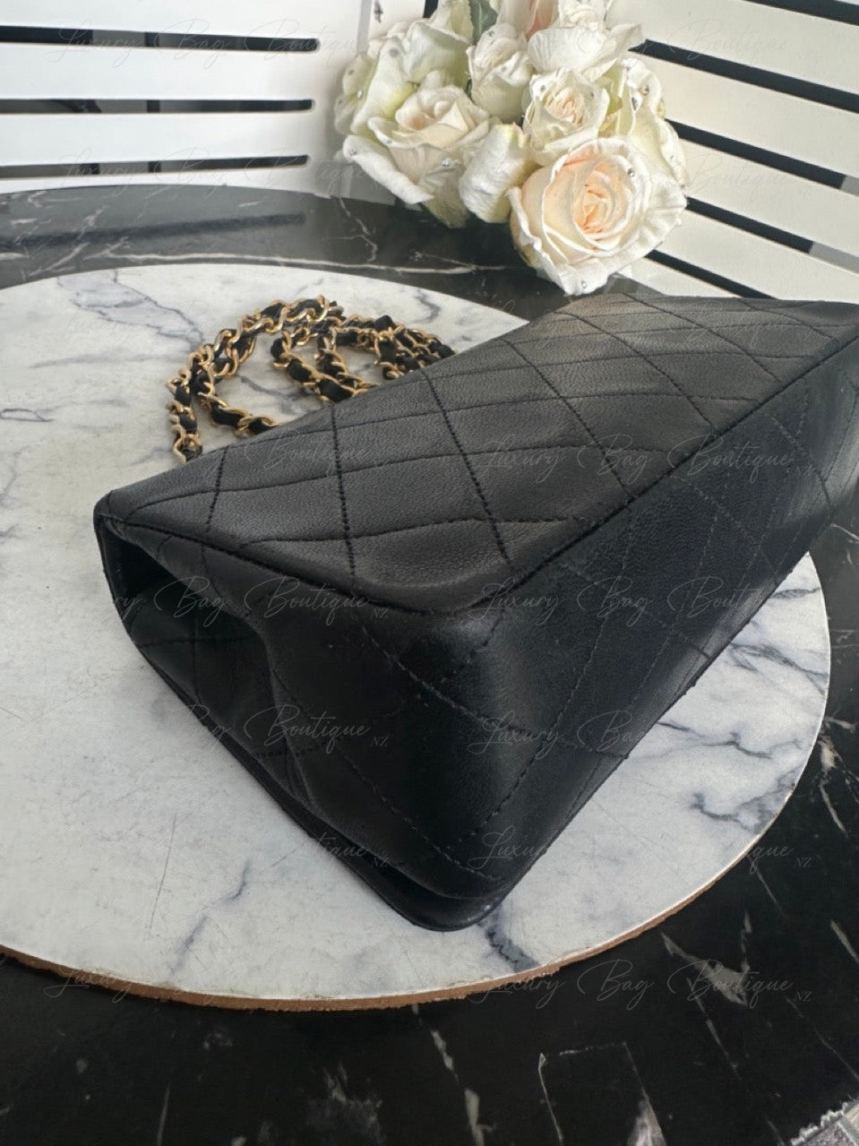 Chanel Vintage Mini 24k Lambskin