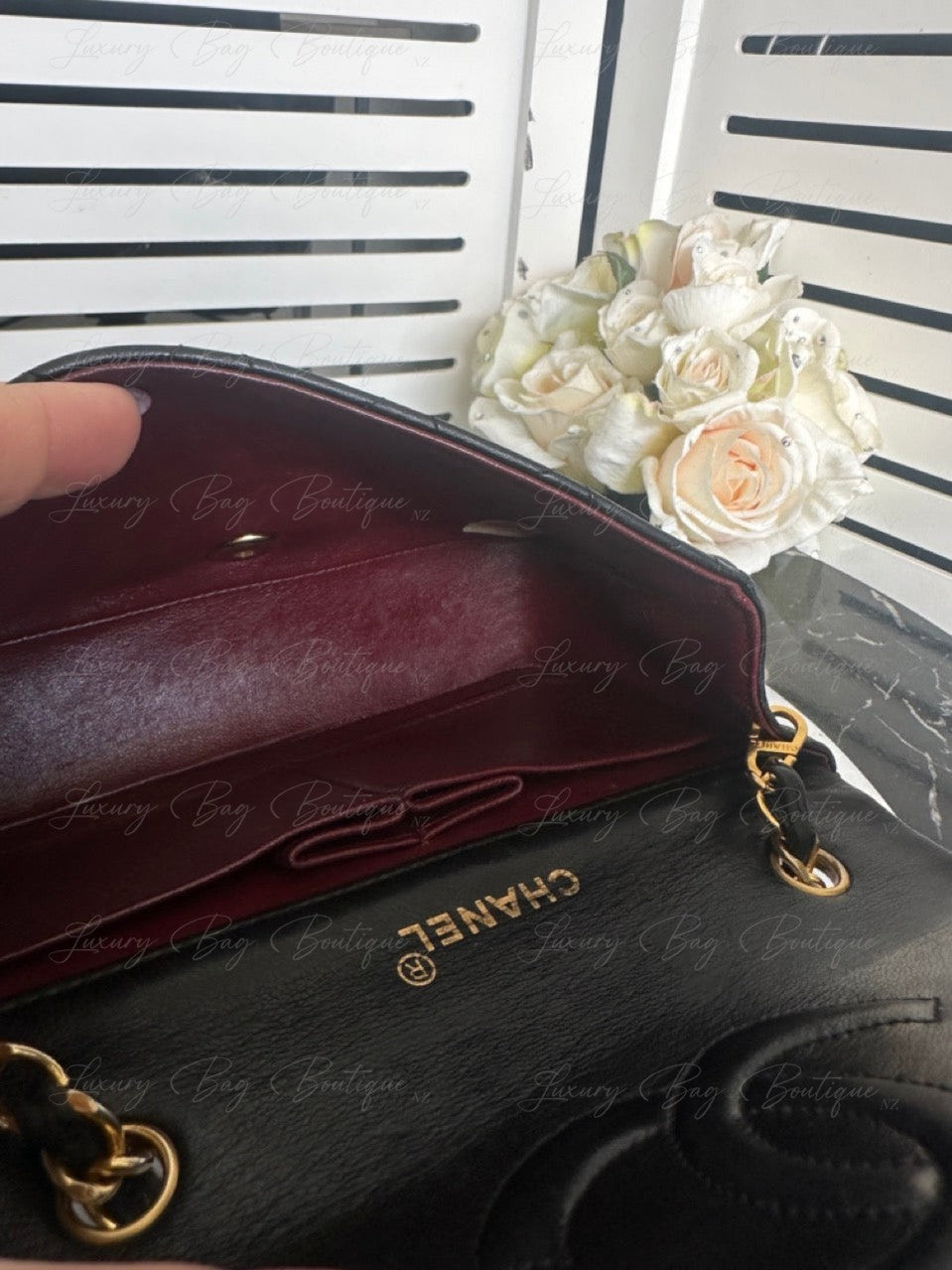 Chanel Vintage Mini 24k Lambskin