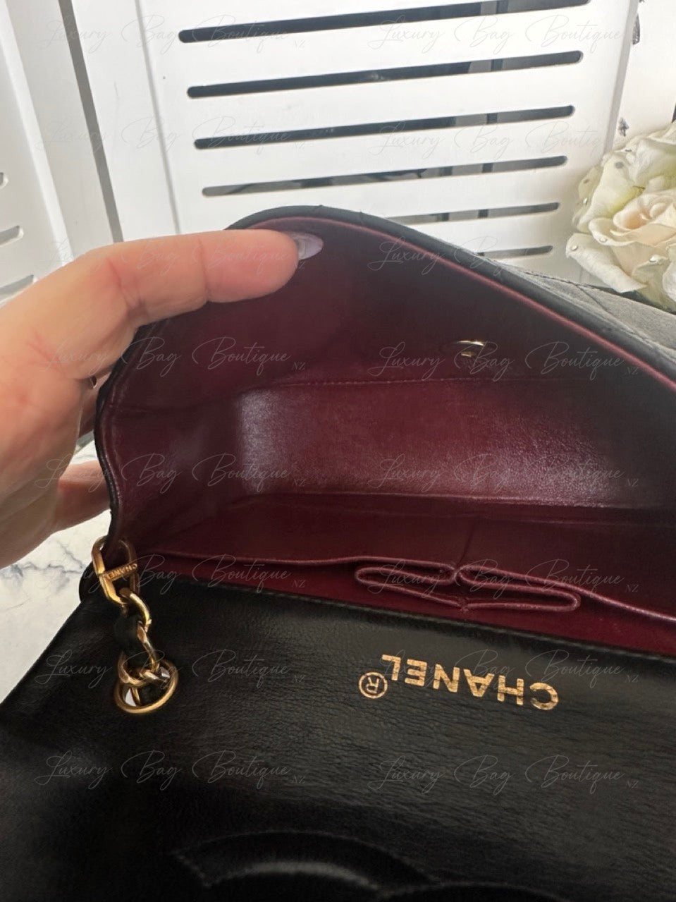 Chanel Vintage Mini 24k Lambskin