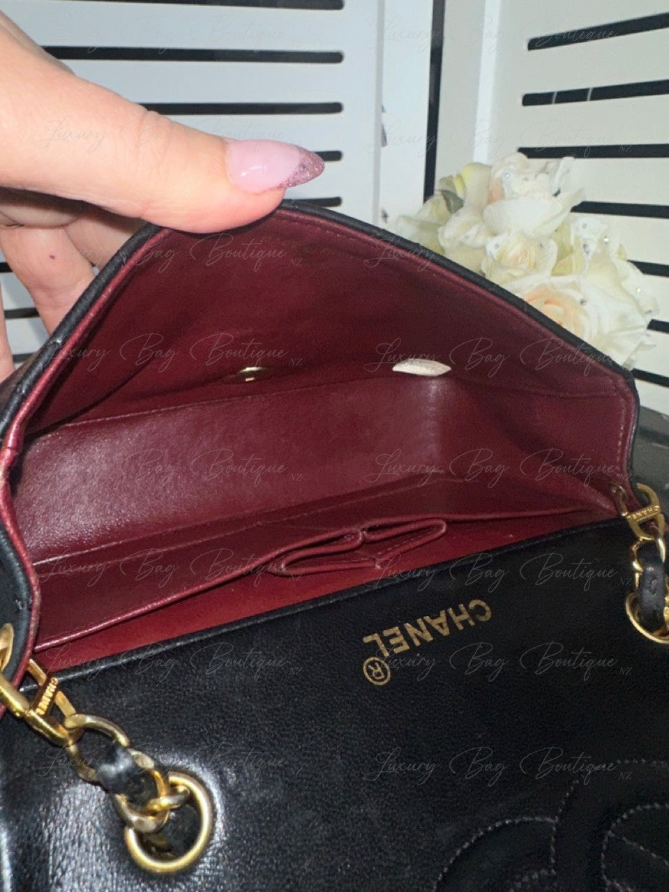 Chanel Vintage Mini 24k Lambskin