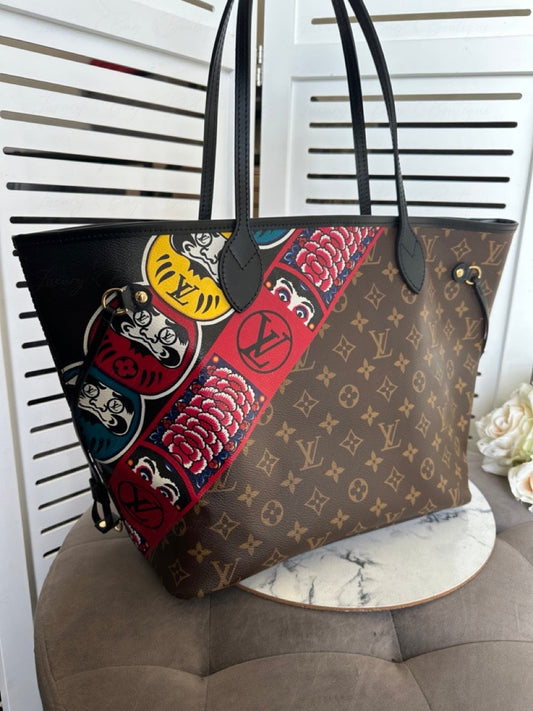 Louis Vuitton Kabuki Neverfull MM & Pouch