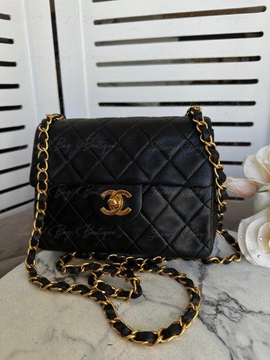 Chanel Vintage Mini Classic 24K