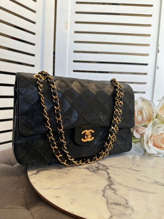 Chanel Vintage Classic Double Flap Medium 24K GHW