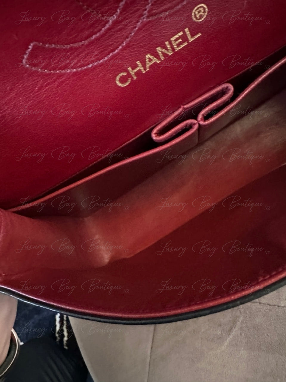 Chanel Vintage Double Flap Medium 24K GHW