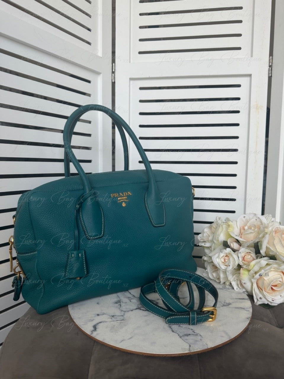 Prada Teal Bag