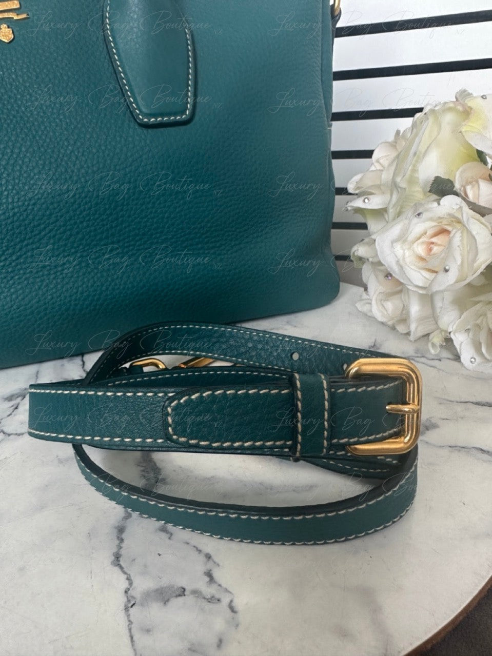 Prada Teal Bag