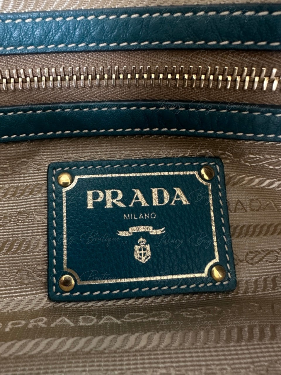 Prada Teal Bag