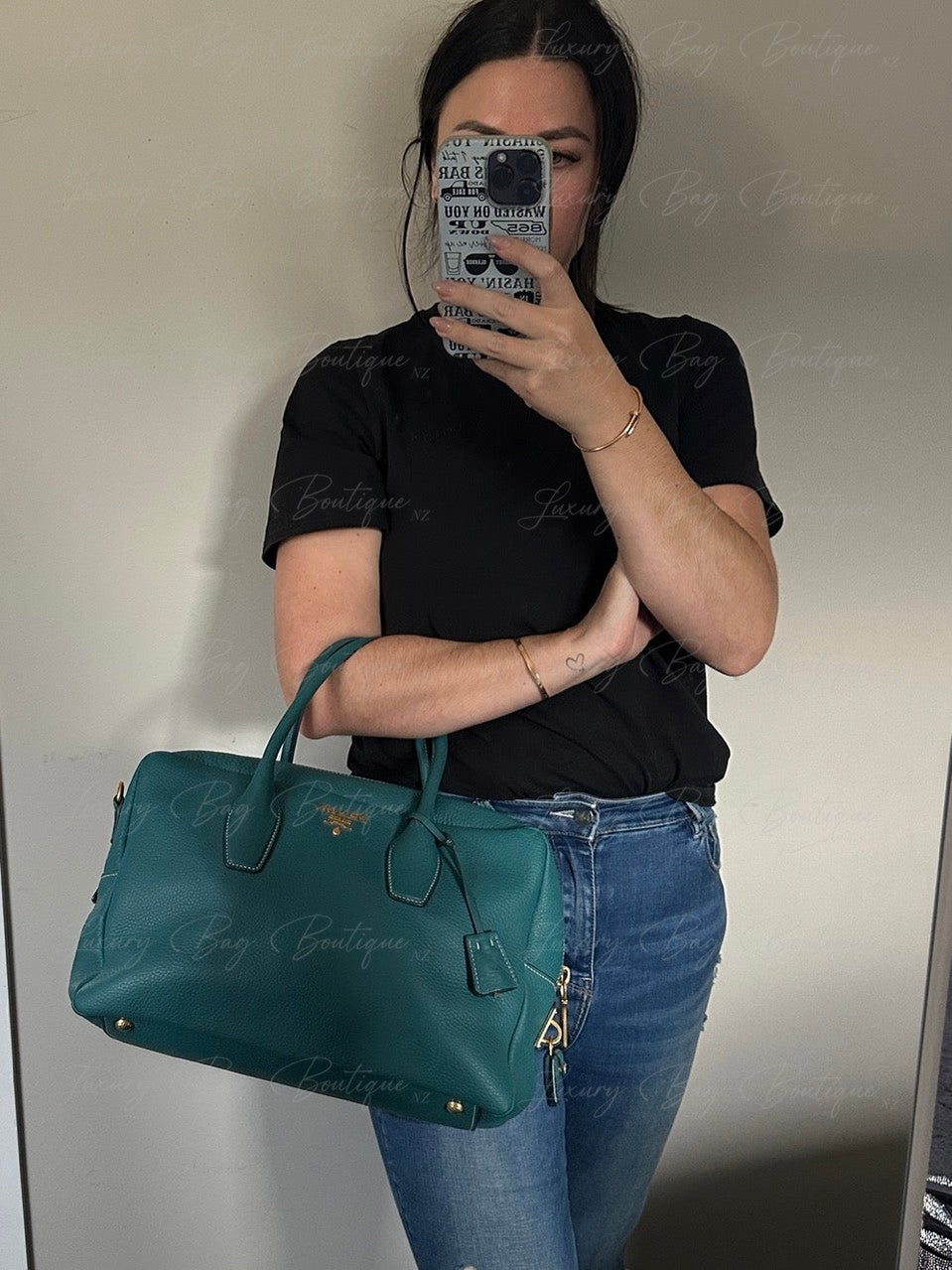 Prada Teal Bag