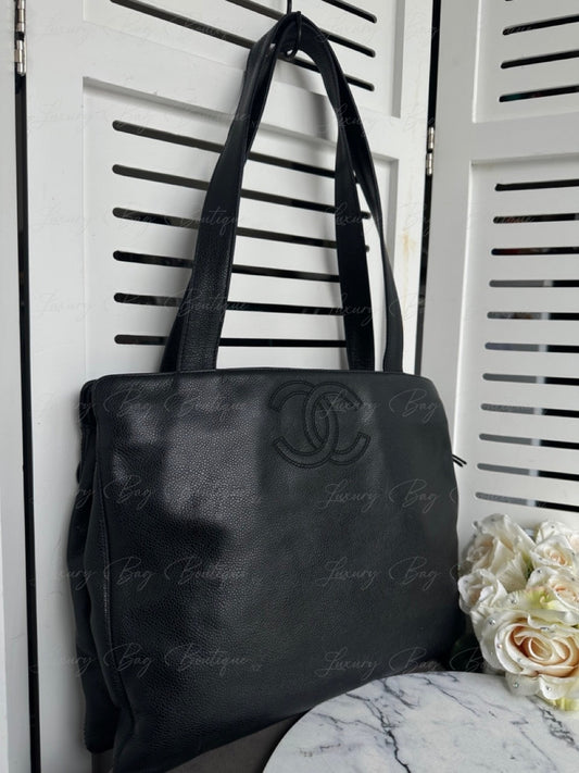 Chanel Vintage Caviar Tote