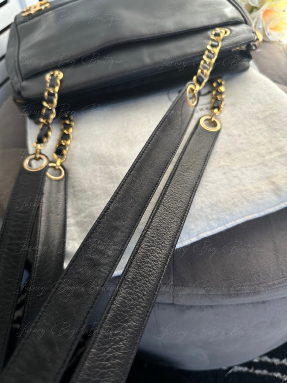 Chanel Lambskin Vintage Tote Bag