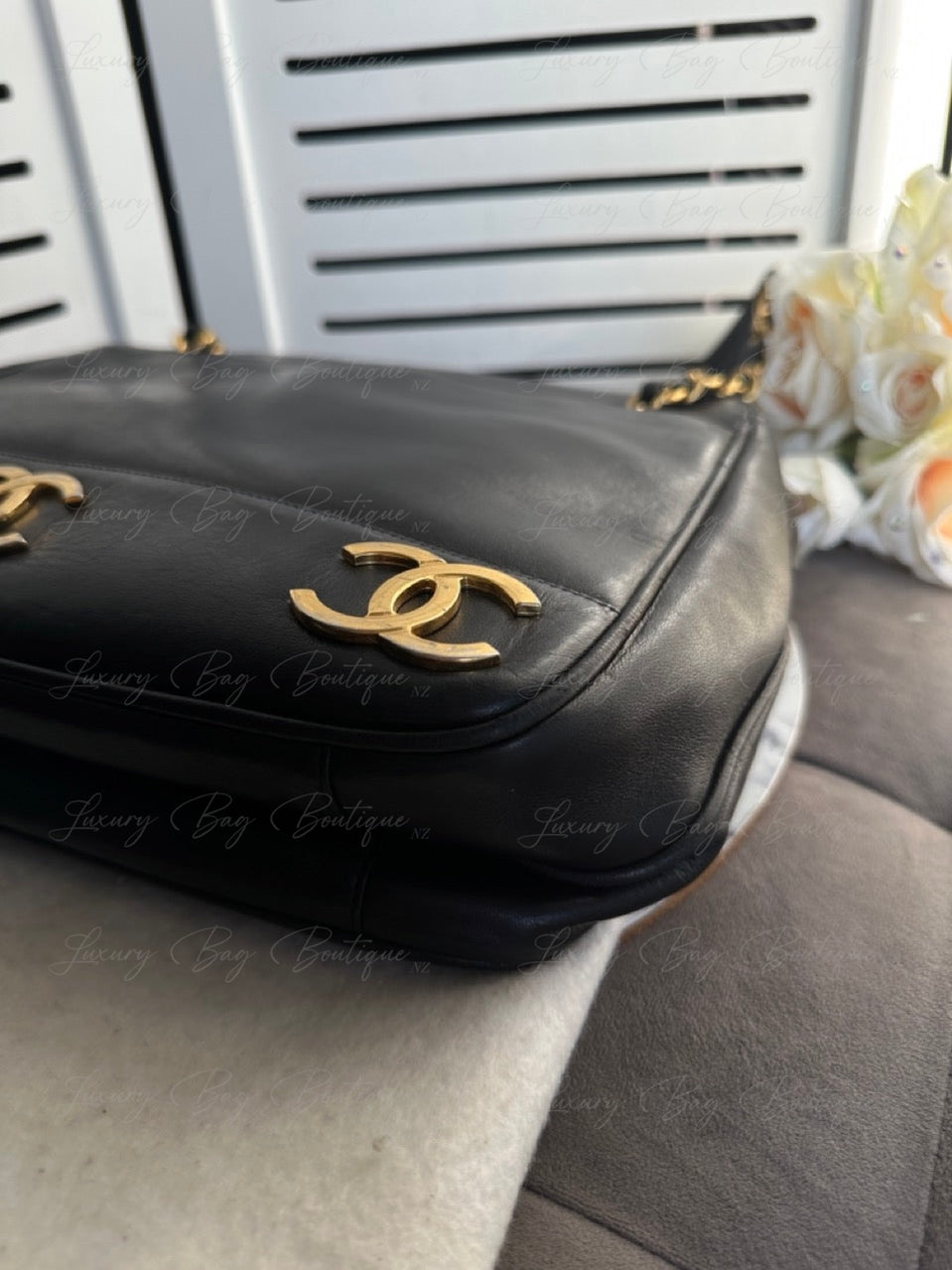 Chanel Lambskin Vintage Tote Bag