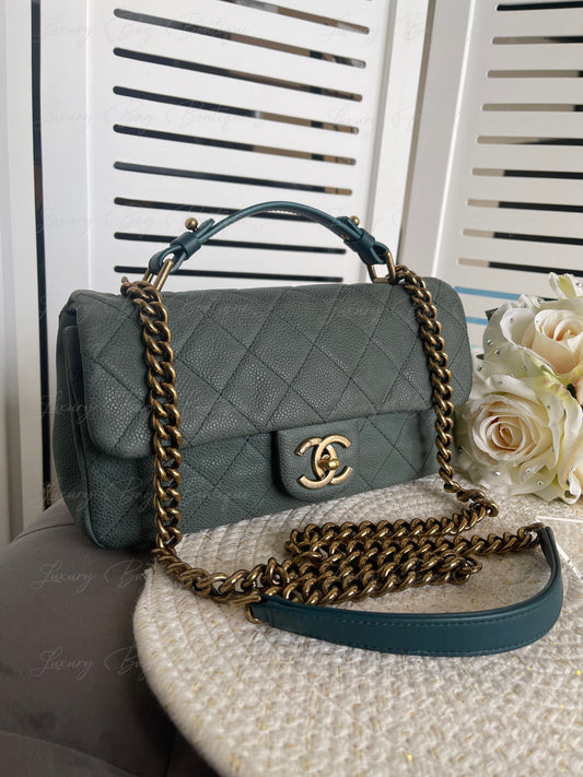 Chanel Quilted Caviar Chic Flap