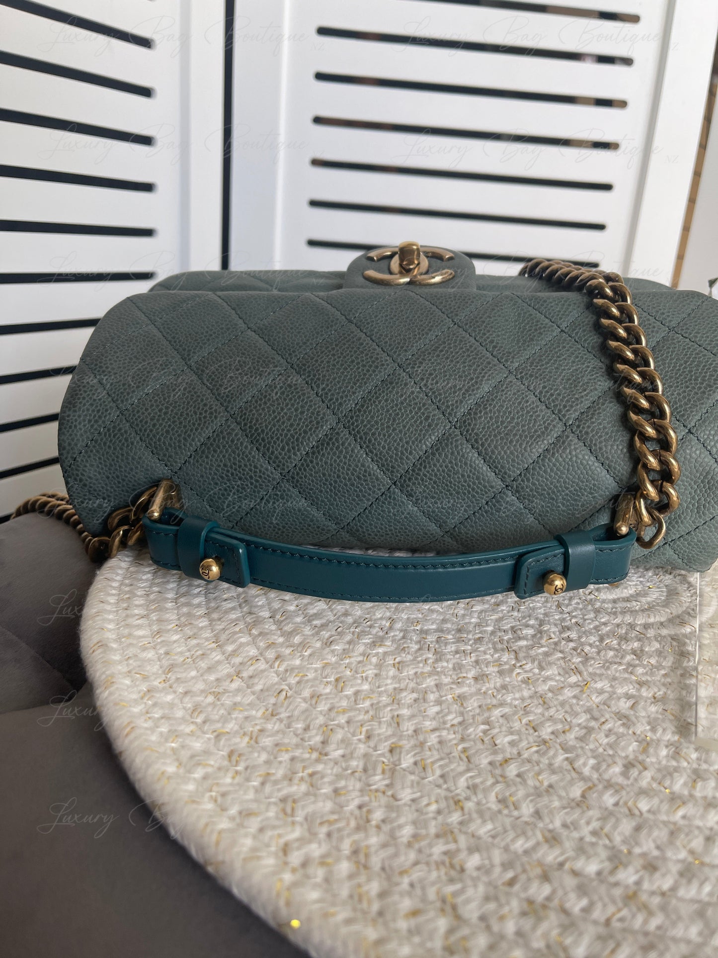 Chanel Quilted Caviar Chic Flap