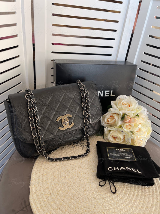 Chanel Large Caviar Single Flap