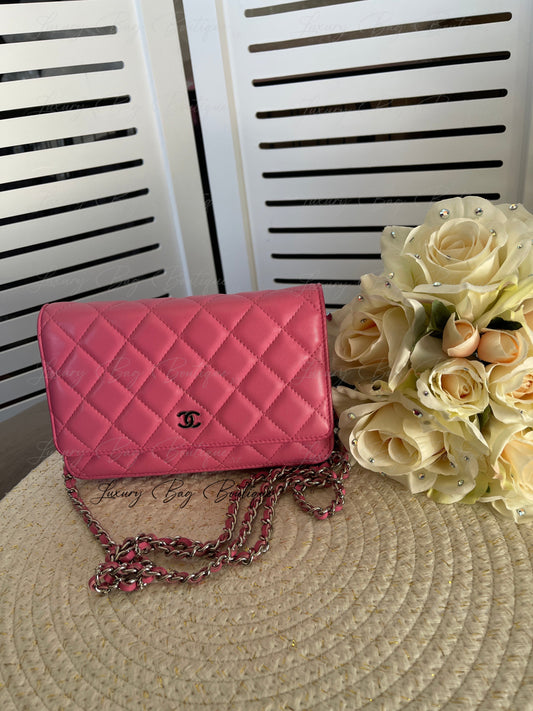 Chanel Wallet On Chain Bubblegum Pink