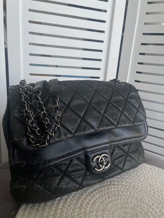 Chanel Double Flap Shimmer Bag